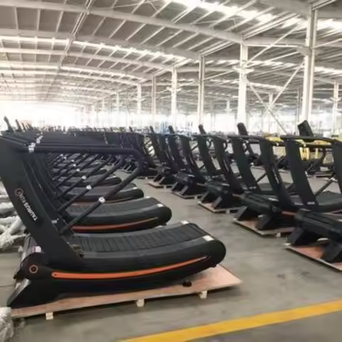 No Power Commercial Curve Manual Mechanical Treadmill Unpowered Sport Curved Running Machine Fitness