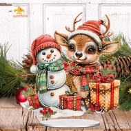 2D/Flat DIY Desktop Diamond Art Kits 5D DIY Diamond Art Tabletop Decorations [anisunshine.sg]