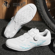SDKF Perfect for Commute & Spin Class: Non-Slip Rubber Sole Bike Shoes (Cleatless) PINK