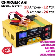 12V/24V 6-105AH MF-2B Smart Battery Charger for Cars and Motorcycles