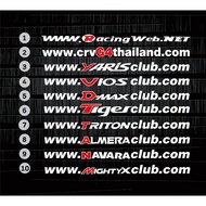 Car Stickers www. club Glass V.2