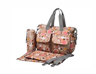 Ecosusi Mommy Bag Mother's Baggage Baby Can Hang The Stroller Carry The Shoulder (Pink)