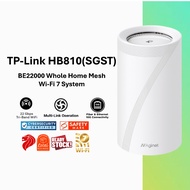 TP-Link HB810(SGST) BE22000 Whole Home Mesh Wi-Fi 7 | Ultra-Fast 22Gbps, 10G Ports, Whole Home Cover
