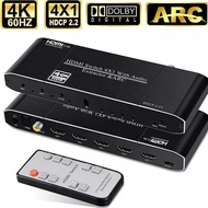 AVPRO AVM41ARC HDMI 2.0b Switcher 4x1 w ARC 4K 60HZ