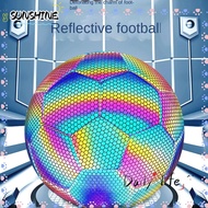 1SUNSHINE Glow In Dark Football, Toy Gifts Size 4/5 Luminous Soccer Balls, Glowing Glow In The Dark 