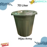 Viral Nih Black Bucket + Lid 60 Liter Thick Quality Catfish Cultivation Bucket/ Jumbo Bucket