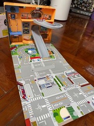 Tomica停車場 紙盒停車場