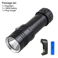 Asafee AF05D  L2 LED Diving Flashlight torch underwater 50m diving flashlight lamp 4 file waterproof
