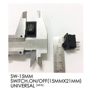 SWITCH,ON/OFF(15MM X 21MM) UNIVERSAL