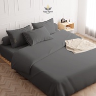 BEST SELLING BEDCOVER SET + PLAIN MOTIF BEDSHEET HOTEl 90x200/120x200/160x200/180x200 - 90x200x20