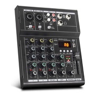 Bluetooth Small 4-Channel 6-Channel 8-Channel Mixer Professional Stage Reverberation usb Mini Mixer