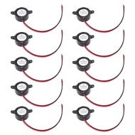10Pcs SFM-20B Continuous Tone Piezo Buzzers 3-24V Continuous Sound Buzzer 2312 Type for Printers and