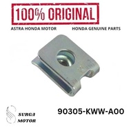 Bolt Nut Clip 6MM Motor Revo 110, New Supra X 125 FI CRF150L K84 90305KWWA00 90305-KWW-A00 Verza 150