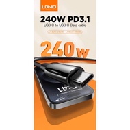 LDNIO PD3.1 LC921C-240W LC922C-240W USB-C to USB-C Data Cable 1M / 2M