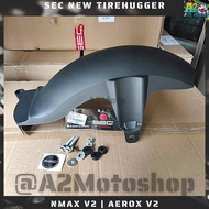 ❦☜☄SEC Tire Hugger NMAX V2 Aerox V2 Y Connect Front Fender Extension