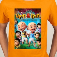 Short Sleeve T-shirt shirt Upin Ipin Kak ros Opah Ehsan Jarjit Fizi mail dzul O-Neck Men Fashion cot