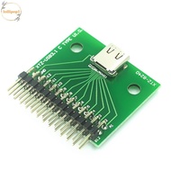 LOLLIPOP1 USB 3.1 Cable Test Board, 24PIN Type-C Type C Female, DIP Adapter Type C To DIP Welded USB 3.1 Cable Testing