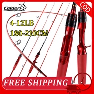 2026 Rod Casting Fishing Rod Spinning Joran Pancing Jigging Rod Carbon 2 Sections 1.8/2.1M/4-12lb