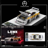 Time Micro 1:64 Diecast Model Car - TM LBWK Super Silhouette Nissan Silvia S15 23 (Formula Drift Jap