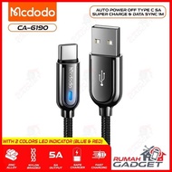 MCDODO - QC 4.0 Type-A To Type-C Data Cable - QC 4.0 Fast Charging 5A Data Cable - Type a to Type C