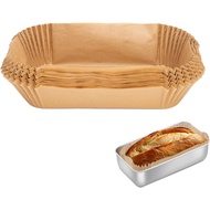 100 Pcs Loaf Pan Liners for Baking Bread 9x5 Inch, Non-Stick Pre Formed Parchment Paper for Bread Pa