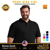 Men Plus Size Polo Shirt 5XL Big size (UNISEX)