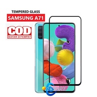 LAYAR SAMSUNG A71 Tempered glass full screen protector anti-scratch glass SAMSUNG A71