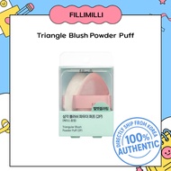 Fillimilli Triangular Blush Powder Puff 2P + case