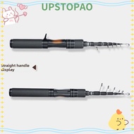 UPSTOPAO Telescopic Fishing Rod, 1.5m Length Ultralight Lure Rod, Telescopic Solid Tip 1.8m Length C