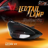 R2U LED TAIL LAMP BUTTERFLY 8MODE NVX V2 Y15 LCV8 Y16 LC135 V1 LC V2 - V7 LCNEW LAMPU LED BELAKANG