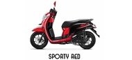 FF Cover Front Top Red – Scoopy eSP K93 64301K93N00ZM