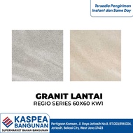 GRANIT LANTAI MOTIF BATU REGIO CREMA, REGIO GRIGIO 60X60 KW1