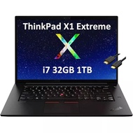 Lenovo ThinkPad X1 Extreme Black Laptop-Gaming i7-9750H 32GB 1TB SSD 15.6" IPS FHD NVIDIA GTX 1650 4