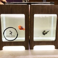 Wooden Fomega Frame Betta Glass Tank/ Betta Glass Tank Tower