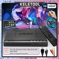 DVD Player CD SVCD VCD Disc Upscaling USB CD DVD Player With USB Portable VCD Player Home Radio Spea