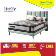 Honey Oxford Mattress/Thickness 14″/Spinal Support/Memory Foam/Natural Latex