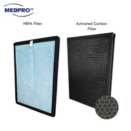 MEDPRO™ Air Purifier HEPA &amp; Activated Carbon Filter (1 Pc)