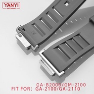 Stainless Steel Adapter 22-16mm For casio GA-2100 GA-2110A GA-B2100 GM-2100 GBM-2100 watch Refit wat