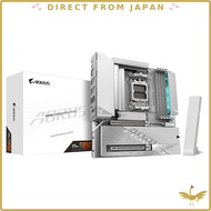 GIGABYTE B850M AORUS STEALTH ICE White Micro-ATX Motherboard / Rear Connector Design, Back-Cutout Ca