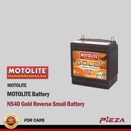 NS40 MOTOLITE Gold Reverse Small Battery