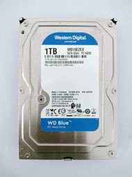 ฮาร์ดดิสก์ WD Blue 3.5 นิ้ว PC 1TB SATA (มือสองเกรด A) ชั่วโมงการใช้งาน 241ชั่วโมง ไม่มีแบด ไม่ติดสี ผ่านการเทดสอบลง Windows 10 Pro ผ่านก่อนส่ง ประกันสินค้า1เดือน