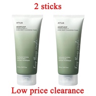 Anua Heartleaf Quercetinol Pore Deep Cleansing Foam 150ml โฟมล้างหน้า ความ มัน ทําความสะอาดผิวหน้า