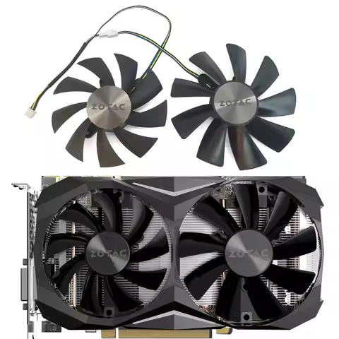 NEW 87MM 100MM GA92S2H GAA8S2U GTX 1080TI MINI GPU Fan，For ZOTAC GeForce GTX 1080Ti Mini 1070Ti Mini