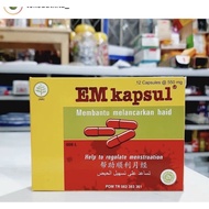 EM KAPSUL lancarkan haid