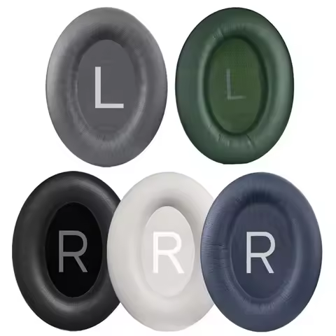1 Pair Replacement Ear Pads Cushions for Bose QC45 QuietComfort QC 45 Headphone Softer Protein Leath