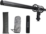 BOYA External Shotgun Microphone for Camera DSLR with Shockmount Windscreen Mic for Canon Nikon Sony Vlogging Professional Condenser Microphones for Video Recording Voice Interview YouTube BY-BM6060L