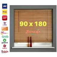 KRIS SALE - WINDOW CURTAINS ROLL BLINDS VENETIAN BLINDS PVC 25MM 90x180