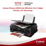 Canon Pixma G3010 Ink Efficient 3 in 1 inkjet Printer | 2Y Warranty GDT