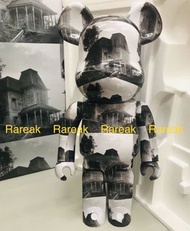 Medicom Bearbrick 2022 Psycho House - Bates Motel Maison by Hitchcock 1000% be@rbrick 貝茲旅館 希治閣電影