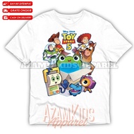 Toy Story 5 Movie Kids T-Shirt Free Name Toy Story The Movie Kids T-Shirt/